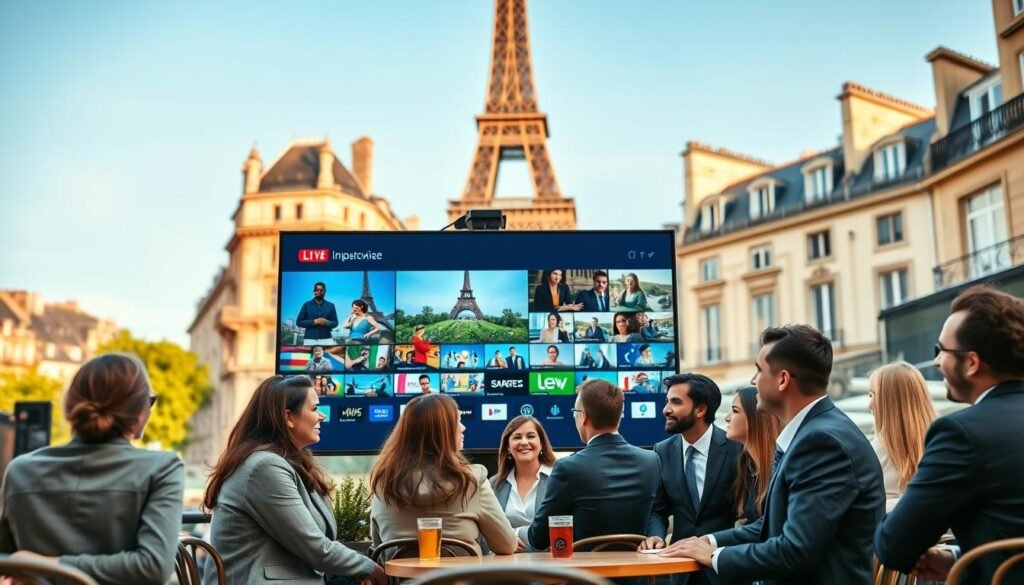 Chaînes françaises étranger